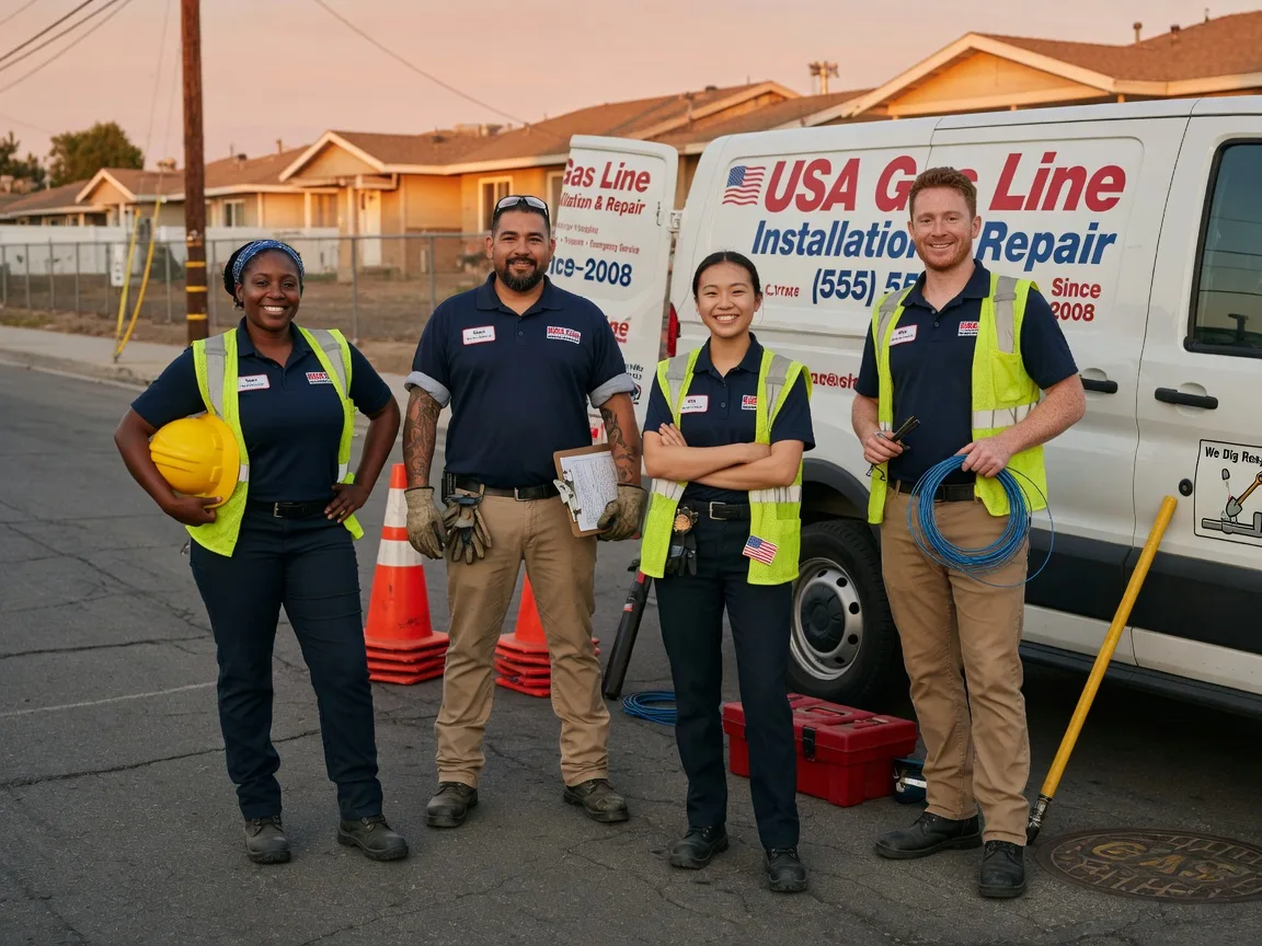 Gas Line Installation company in Howe, IN